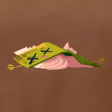 Kreslená kniha unavená