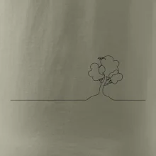 Strom s vtáčikom linka