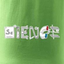 Science věda nápis