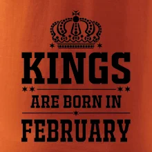 Kings are born in February