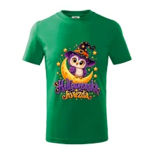 Halloweenska hviezda - sovička na mesiaci