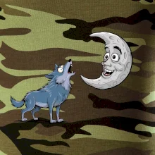 Parové tričko - Vlk a mesiac