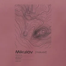 Mikulov - vrstevnice v obdĺžniku