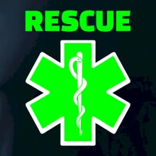 Rescue - Fluo zelené