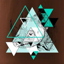 Biely nosorožec (Pecka design)