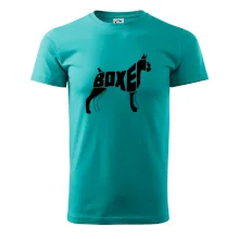 Boxer nápis v tele