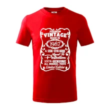 Vintage Etiketa - 1987