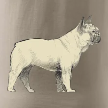 Vintage French bulldog