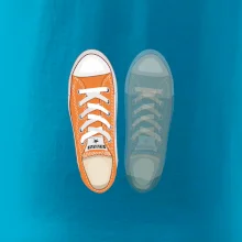 Párové topánky - oranžové