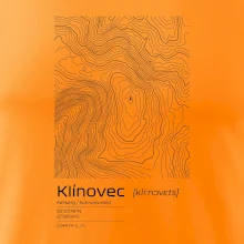 Klínovec - vrstevnice v obdĺžniku
