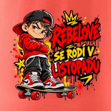 Novembroví rebeli sa rodia na skateboarde