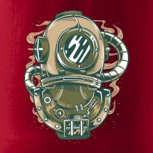 Starý potápačský skafander