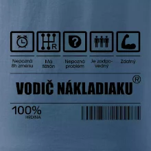Čiarový kód - Vodič nákladiaku Čiarový kód - Vodič nákladiaku
