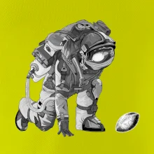 Americký futbal astronaut Americký futbal astronaut