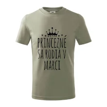 Princezné sa rodia v marci