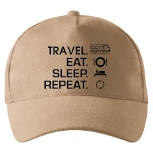 Eat sleep travel - Van