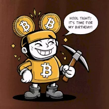 Hodl tight, it's time for my birthday!