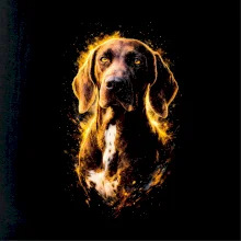 Obrázok poltón Nemecký krátkosrstý stavač