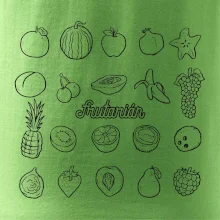 Frutarián ovocie vo štvorci