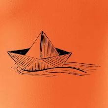 Letná romantika - papierová loďka