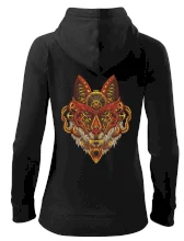 Steampunk vlk farebný