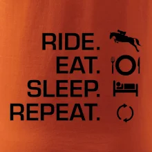 Ride Eat Sleep Repeat Kôň Ride Eat Sleep Repeat Kôň