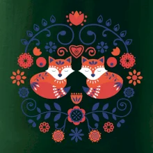 Folklór - dve líšky Folklór - dve líšky