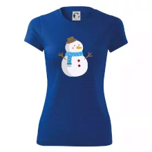 Snehuliak so šálom