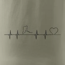 Hokejový hráč EKG