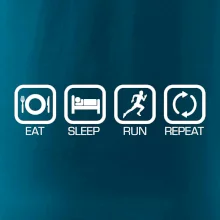 Eat sleep run repeat v rade