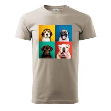 Psi šteňatá koláž