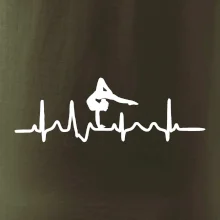 EKG tanec - na rukách