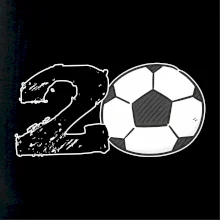 Futbal okrúhle narodeniny 20