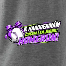 K narodeninám chcem len homerun