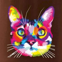 Mačka dúhová hlava