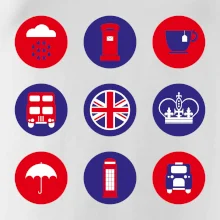 Anglicko symboly v kruhoch