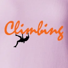 Climbing písací text