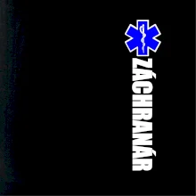 Nápis Záchranár + hviezda Nápis Záchranár + hviezda