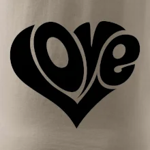 Love nápis jednoduchý Love nápis jednoduchý