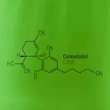 Molekulárna štruktúra CBD (Canabidiol)