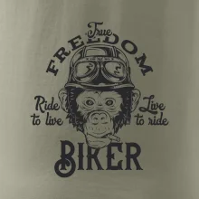 The freedom biker