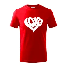 Love nápis jednoduchý