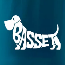 Basset nápis v tele