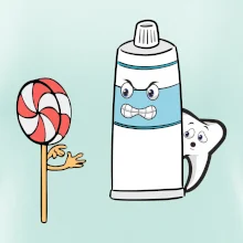 Lízátko pasta zuby