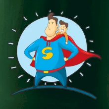 Táta superman - chlapec Táta superman - chlapec