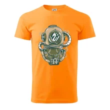 Starý potápačský skafander