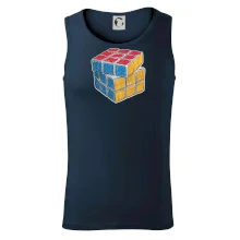 Rubikova kocka kreslená