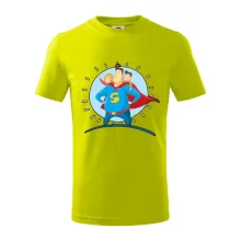 Táta superman - dievča a chlapec