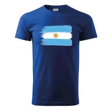 Argentína vlajka kreslená štetkou