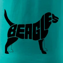 Bígl - nápis v tele Bígl - nápis v tele